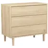 Image de Commode 3 tiroirs pieds bois