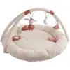 Image de Tapis D'éveil Sauthon Petit Coeur 89 X 49 X 89 Blanc Coton Bio