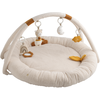 Image de Tapis D'éveil Rond En Bouclette Coton Bio