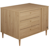 Image de Commode-îlot Sauthon Arty 3 Faces 116x90x79 Marron Bois