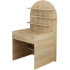 Image de Bureau Sauthon Arche 100x78x168 Cm Chêne Sépia Panneaux De Particules