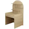 Image de Bureau enfant - décor bois chêne sépia forme arche
