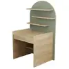 Image de Bureau Sauthon Arche 100x78x168 Cm Chêne Sépia Panneaux Mélaminés