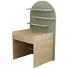 Image de Bureau enfant - décor bois chêne sépia forme arche