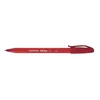 Image de Stylo bille - PAPER MATE - InkJoy 100 - Rouge - Encre faible viscosité - Corps triangulaire