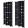 Image de [panneau de verre 2 pièces] Panneau solaire en verre rigide 18v solide