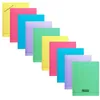 Image de Lot de 10 cahiers - 24x32(cm) - Grands carreaux - 96 pages - couverture en polypro - sans spirale - Clairefontaine - Calligraphe