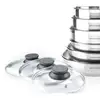 Image de Casserolerie Arthur Martin Batterie 10 Pieces En Acier Inoxydable