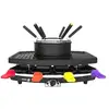 Image de Appareil A Raclette - Fg816 - Raclette / Fondue - Jusqu'a 8 Personnes - Thermostat Réglable - 1100w