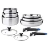 Image de Batterie De Cuisine 10 Pièces Acier Inoxydable 18/10 Haute Gamme Arthur Martin Am2216