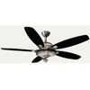 Image de Ventilateur de Plafond MILORD 132 cm Noir/Blanc