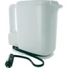 Image de Bouilloire électrique 12V - HTC EQUIPEMENTS - 1 litre- 170W - corps blanc et couvercle noir