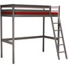 Image de Lit Mezzanine 90x190 Studio - Laqué Gris Taupe