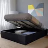 Image de Lit coffre TORINO 160x200 + 1 sommier / Noir