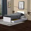 Image de Lit Junior 90x190 Oslo - Blanc