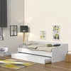 Image de Lit Gigogne - 2 Sommiers - 1 Tiroir-lit 90x190 Sweet - Blanc