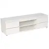 Image de Meuble Tv 140cm 2 Portes 1 Niche Como Blanc
