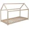 Image de Lit cabane panda 70x140 + 1 sommier