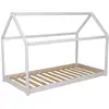 Image de Lit cabane panda 70x140 + 1 sommier