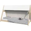Image de Lit cabane Tipi 90x200 cm - WEBER INDUSTRIES - Naturel - Bois