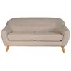 Image de Canapé droit 3 places suvi - beige SUVI