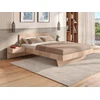 Image de Lit avec chevets 140 x 190 cm - Coloris : Naturel - MARVELLOUS