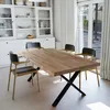 Image de Table à manger AUVERGNE 200x100cm - 10 personnes / Chêne massif