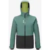 Image de Veste à capuche Millet Brevent bleu turquoise noir - XL