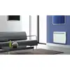 Image de Radiateur à inertie Carrera 1000W Coeur de chauffe pierre, LCD IP24 - H455 Blanc