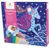 Image de Stick'n Fun Grandes Mosaiques Licornes Carton 24 X 24 Cm Sycomore