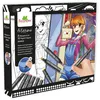 Image de Coffret créatif - SYCOMORE - Layout et marqueurs - Manga Fille - Dès 10 ans