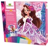 Image de Coffret 5 Mosaïques Stick & Fun Mousse Autocollante Rose 24 X 24 Cm Sycomore