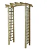 Image de Pergola Jasmin en arc - Jasmin - L 135 x prof 55 x ht 220 cm - Bois - Pin sylvestre traité autoclave