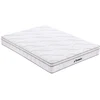 Image de Matelas 140 x 190 cm ressorts 3 zones et mémoire de forme ép.20cm - WOLKENTANZ de YSMÉE