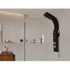 Image de Colonne de douche balnéo KOURBEA - noire - 20*132cm