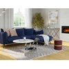 Image de Tapis shaggy en relief à poils longs - 160 x 230 cm - Gris - MAZE