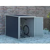 Image de Abri à vélo métal en acier galvanisé gris anthracite 2,8 m² pour 2 vélos - NIKI