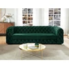 Image de Canapé 3 places chesterfield STANLEY - Velours vert sapin