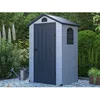Image de Abri de jardin en résine gris 139 m² - CESIO