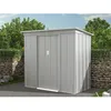 Image de Abri de jardin métal en acier galvanisé gris 232 m² - ACAMAR