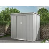 Image de Abri de jardin métal en acier galvanisé gris 2,32 m² - ACAMAR