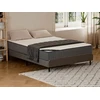 Image de Matelas 160 x 200 cm hybride ressorts ensachés 7 zones et mousse haute résilience ép.26cm - AUDACE de PALACIO