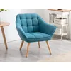 Image de Fauteuil En Tissu Bleu Caserta