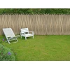 Image de Clôture en bois de teck - L100 x H120 cm coloris naturel clair - EDANA