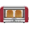 Image de Grille pain - MAGIMIX - VISION ROUGE - 2 tranches - 1450 Watt - 8 niveaux de dorage