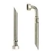 Image de Flexible de plomberie - PB TUB - Coudé - 700mm - Inox - Double femelle 15x21