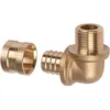 Image de Raccord PER coudé 90° à glissement - PB TUB - Ø 12 mm - Embout D.12 - Embout F 15x21