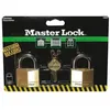 Image de Cadenas en laiton massif Master Lock - Lot de 2 - 40mm - Jaune