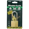 Image de Cadenas en laiton massif - MASTER LOCK - 50 mm - Double verrouillage à taquets - Idéal pour les bagages