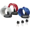 Image de Câble antivol en acier torsadé Master Lock 8127EURTRI - Bleu